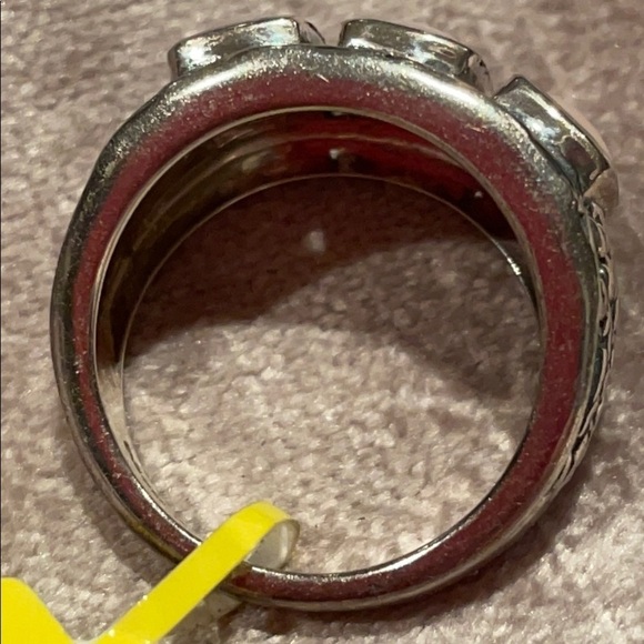 Peruvian Opal Silver 925 Ring NWTS - Picture 4 of 6